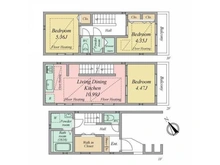 【東京都/渋谷区本町】渋谷区本町4丁目中古戸建 間取り図
