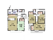【東京都/西東京市西原町】西東京市西原町5丁目中古戸建 間取り図
