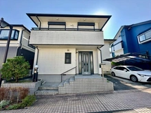 【東京都/稲城市向陽台】稲城市向陽台六丁目中古戸建 外観：北側道路からの外観