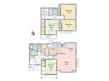 【神奈川県/川崎市多摩区菅仙谷】川崎市多摩区菅仙谷2丁目 間取り図