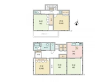 【神奈川県/横浜市港南区日限山】横浜市港南区日限山1丁目 間取り図