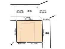 【神奈川県/横浜市都筑区南山田町】横浜市都筑区南山田町 中古一戸建て 区画図