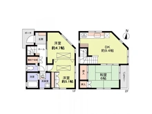 【埼玉県/川口市芝中田】川口市芝中田1丁目 間取り図