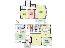 【埼玉県/川口市差間】川口市差間1丁目中古戸建 間取り図