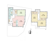 【大阪府/枚方市西船橋】枚方市西船橋1丁目中古戸建 間取り図