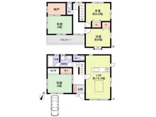 【大阪府/箕面市新稲】箕面市新稲4丁目　中古戸建 間取り図
