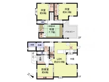 【大阪府/箕面市瀬川】箕面市瀬川1丁目中古戸建 間取り図