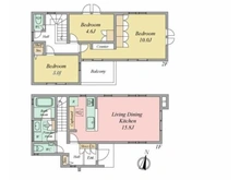 【東京都/東久留米市本町】東久留米市本町4丁目 中古一戸建て 間取り図