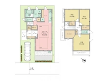 【東京都/大田区久が原】大田区久が原5丁目　戸建 間取り図