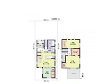 【愛知県/名古屋市中村区上石川町】名古屋市中村区上石川町5丁目中古戸建 間取り図