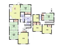 【愛知県/名古屋市千種区茶屋が坂】名古屋市千種区茶屋が坂1丁目中古戸建 間取り図