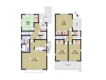 【愛知県/名古屋市天白区一つ山】名古屋市天白区一つ山1丁目中古戸建 間取り図