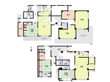 【愛知県/名古屋市千種区鹿子町】名古屋市千種区鹿子町5丁目中古戸建 間取り図