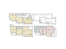【東京都/新宿区若葉】新宿区若葉1丁目中古戸建 間取り図