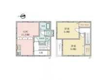 【東京都/北区中十条】北区中十条4丁目　中古戸建 間取り図