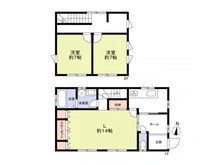 【京都府/京都市北区紫野北舟岡町】京都市北区紫野北舟岡町中古戸建 間取り図