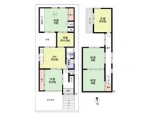 【京都府/向日市寺戸町】向日市寺戸町永田中古戸建 間取り図