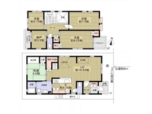 【京都府/宇治市広野町】京都府宇治市広野町丸山戸建 間取り図