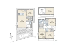 【神奈川県/横浜市港北区大曽根台】横浜市港北区大曽根台 中古一戸建て 間取り図