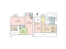 【東京都/東村山市萩山町】東村山市萩山町3丁目 中古一戸建て 間取り図