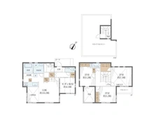【千葉県/柏市中原】柏市中原1丁目 中古一戸建て 間取り図