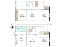 【千葉県/松戸市小金原】松戸市小金原9丁目 中古一戸建て 間取り図