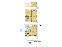 【千葉県/松戸市古ケ崎】松戸市古ケ崎 中古一戸建て 間取り図