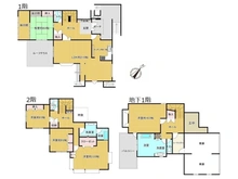 【千葉県/柏市つくしが丘】柏市つくしが丘5丁目 中古一戸建て 間取り図