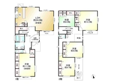 【東京都/杉並区宮前】杉並区宮前3丁目 中古一戸建て 間取り図