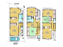 【大阪府/大阪市都島区都島北通】大阪市都島区都島北通2丁目 中古一戸建て 間取り図