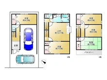 【大阪府/大阪市西淀川区佃】大阪市西淀川区佃3丁目 中古一戸建て 間取り図