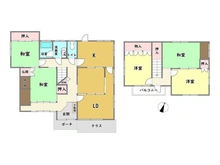【兵庫県/芦屋市潮見町】芦屋市潮見町 中古一戸建て 間取り図