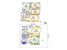 【大阪府/枚方市山之上】枚方市山之上5丁目 中古一戸建て 間取り図