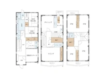 【愛知県/名古屋市北区平安】名古屋市北区平安2丁目 中古一戸建て 間取り図
