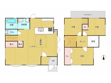【京都府/京都市右京区鳴滝泉谷町】京都市右京区鳴滝泉谷町 中古一戸建て 間取り図