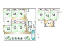 【京都府/京都市上京区下長者町通油小路東入】京都市上京区下長者町通油小路東入鷹司町 中古一戸建て 間取り図