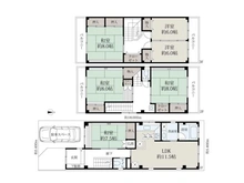 【京都府/京都市中京区西ノ京中御門西町】京都市中京区西ノ京中御門西町 中古一戸建て 間取り図