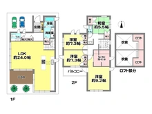 【兵庫県/神戸市西区学園東町】神戸市西区学園東町4丁目 中古一戸建て 間取り図
