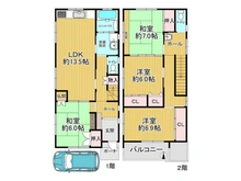 【兵庫県/尼崎市大島】尼崎市大島3丁目 中古一戸建て 間取り図