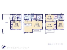 【埼玉県/さいたま市緑区原山】さいたま市緑区原山2丁目 新築一戸建て 間取り図