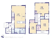 【埼玉県/さいたま市緑区大字三室】さいたま市緑区大字三室 新築一戸建て 間取り図