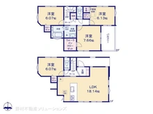 【埼玉県/さいたま市南区大字大谷口】さいたま市南区大字大谷口 新築一戸建て 間取り図