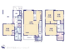 【埼玉県/さいたま市緑区大字大門】さいたま市緑区大字大門 新築一戸建て 間取り図
