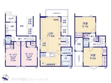 【埼玉県/さいたま市緑区大字大門】さいたま市緑区大字大門 新築一戸建て 間取り図