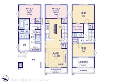 【埼玉県/さいたま市緑区大字大門】さいたま市緑区大字大門 新築一戸建て 間取り図
