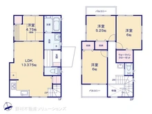【埼玉県/さいたま市南区大字円正寺】さいたま市南区大字円正寺 新築一戸建て 間取り図