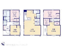 【埼玉県/さいたま市南区太田窪】さいたま市南区太田窪4丁目 新築一戸建て 間取り図