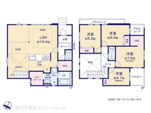 【埼玉県/さいたま市浦和区大原】さいたま市浦和区大原2丁目 新築一戸建て 間取り図