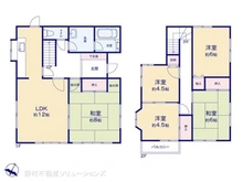 【埼玉県/さいたま市緑区大字中尾】さいたま市緑区大字中尾 中古一戸建て 間取り図