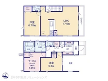 【埼玉県/さいたま市浦和区木崎】さいたま市浦和区木崎5丁目 新築一戸建て 間取り図